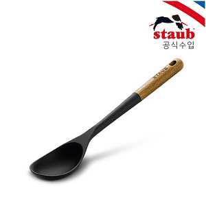 STAUB(스타우브) [스타우브] 실리콘 서빙스푼 매트블랙 (ST40503-107) | S.I.VILLAGE (에스아이빌리지)