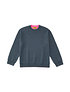 DOUBLE SIDED SWEAT_BLUE GREY&PINK