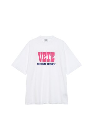 [Vetements] 엠보 로고 오버핏 티셔츠
