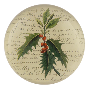 [John Derian]Holly DOME PAPERWEIGHT