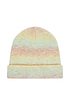 GRADATION BOUCLE BEANIE - PINK