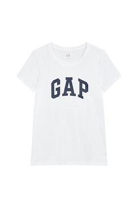 GAP Adults(갭) [여성] 프론트 로고 크루넥 티셔츠 | S.I.VILLAGE (에스아이빌리지)