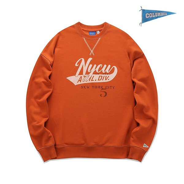 COLUMBIA UNIVERSITY(컬럼비아 유니버시티) NYCU ATHL.DIV. LOGO TERRY SWEATSHIRTS 오렌지 | 신세계V [COLUMBIA UNIVERSITY]NYCU... 