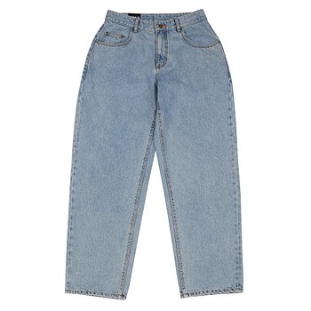 Washed Baggy Jeans [Blue]
