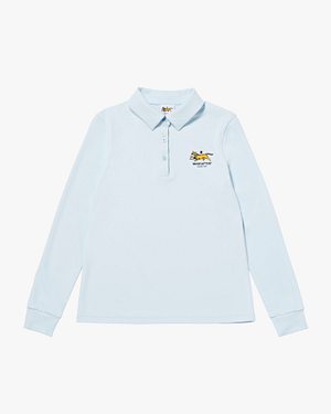 MADCATTOS(매드캐토스) MCC W STRETCH L/S POLO SHIRT-SKY BLUE | S.I.VILLAGE (에스아이빌리지)