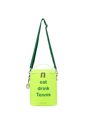 MILES AND MILES AND MILES(마일즈 앤 마일즈 앤 마일즈) tennis tote bag (보온/보냉백) - neon yellow | S.I.VILLAGE (에스아이빌리지)