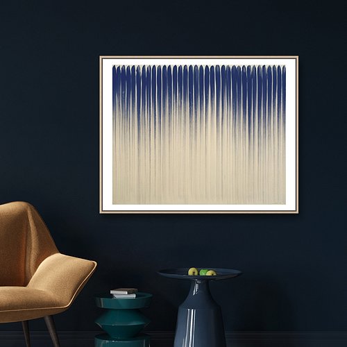 이우환, From Line(선으로부터) 70 X 55 액자포함 - S.I.VILLAGE [GURIM.COM]이우환, From Line(선으로부터) 70 X 55 액자포함 - 