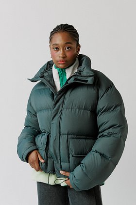 OUT OF TRUNK(아웃오브트렁크) OOT Puffer  Green Jacket | S.I.VILLAGE (에스아이빌리지)