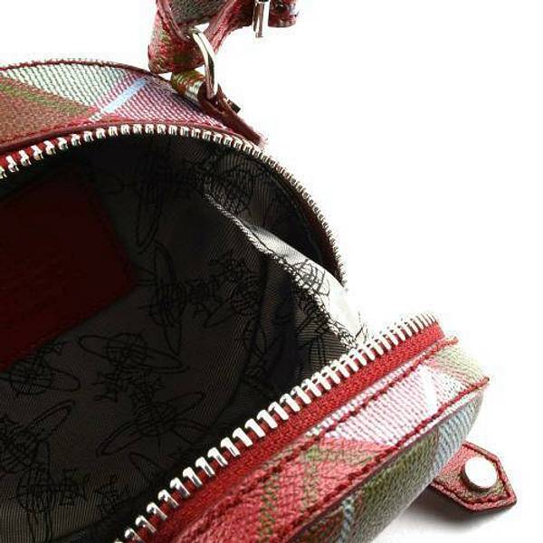 [V.WESTWOOD]DERBY ROUND CROSSBODY BAG VIVIENNE'S TARTAN