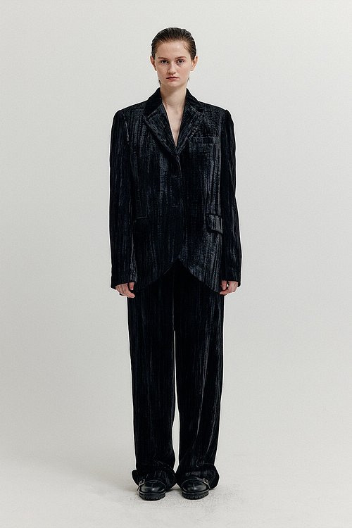 EENK(잉크) XENEZ Straight Pants - Black | S.I.VILLAGE (에스아이빌리지) [EENK]XENEZ Straight Pants - Black - 