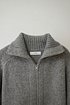 Galerie Full zip-up (Gray)