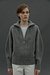 Galerie Full zip-up (Gray)