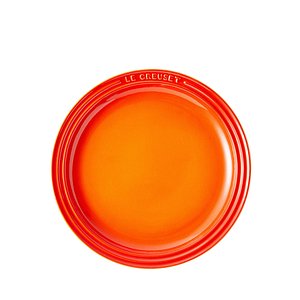 LE CREUSET(르크루제) [르크루제] 원형 접시 23cm-주황 | S.I.VILLAGE (에스아이빌리지)