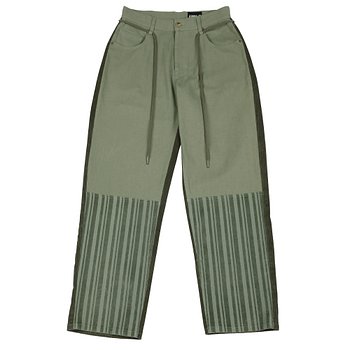 Tri Mixed Corduroy Pants [Khaki]