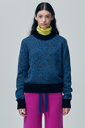 JE NE SAIS QUOI(주느세콰) SPACE-DYE PULLOVER_IRON MOUNTAIN | S.I.VILLAGE (에스아이빌리지)