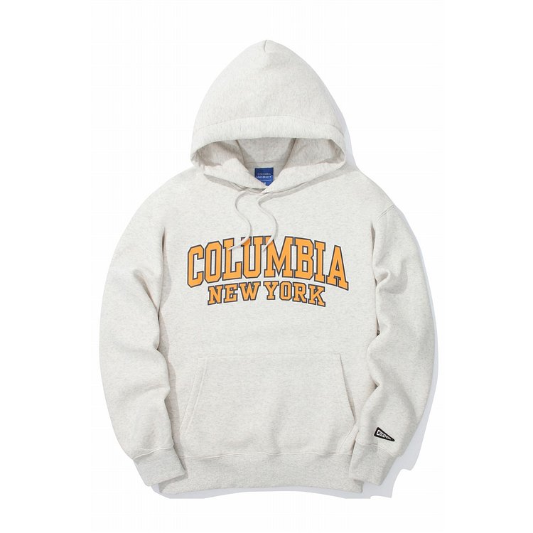 90'S ARCH LOGO FLEECE HOODIE 오트밀