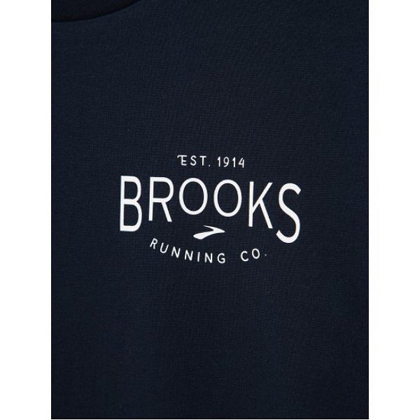 [BROOKS Pride Tshirts] 브룩스 남성 글로벌 등판 그래픽 티셔츠 네이비 S.I.VILLAGE