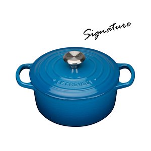 LE CREUSET(르크루제) [르크루제] 시그니처 원형 20cm-마르세유 | S.I.VILLAGE (에스아이빌리지)