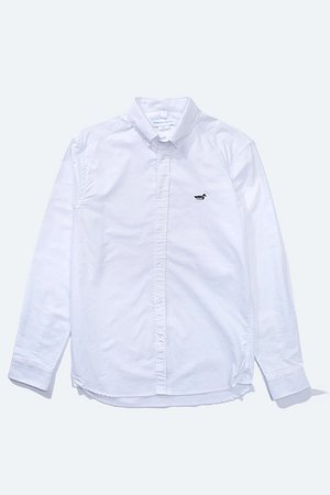 EDMMOND STUDIOS(에드몬드 스튜디오) [에드몬드 스튜디오] BD SHIRT DUCK EDITION OXFORD NS WHITE | S.I.VILLAGE (에스아이빌리지)