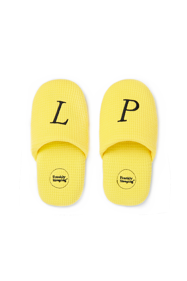 [Summer Collection] Cool-Waffle Unisex Home Office Shoes - Lemon