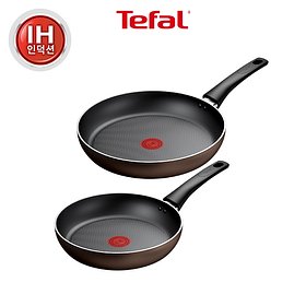 TEFAL(테팔) [1+1]테팔 인덕션 티타늄 1X 뉴 이노바시오 팬 (24cm+28cm) | S.I.VILLAGE (에스아이빌리지)