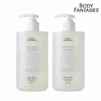 BODY FANTASIES(바디판타지) [바디판타지] 퓨어솝 바디워시 500ml NEW 1+1 | S.I.VILLAGE (에스아이빌리지)