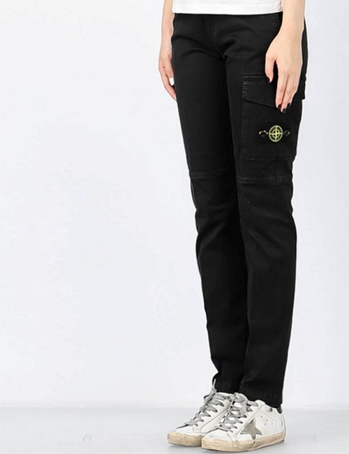 STONE ISLAND KIDS(스톤 아일랜드 키즈) 스톤아일랜드 키즈 패널 카고 팬츠 블랙 10A-12A 751630411 | S.I.VILLAGE (에스아이빌리지)... 