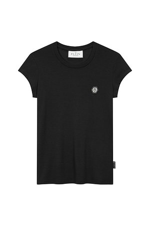 PHILIPP PLEIN(필립플레인) 여성 라인스톤 로고 소프트 티셔츠 | S.I.VILLAGE (에스아이빌리지)