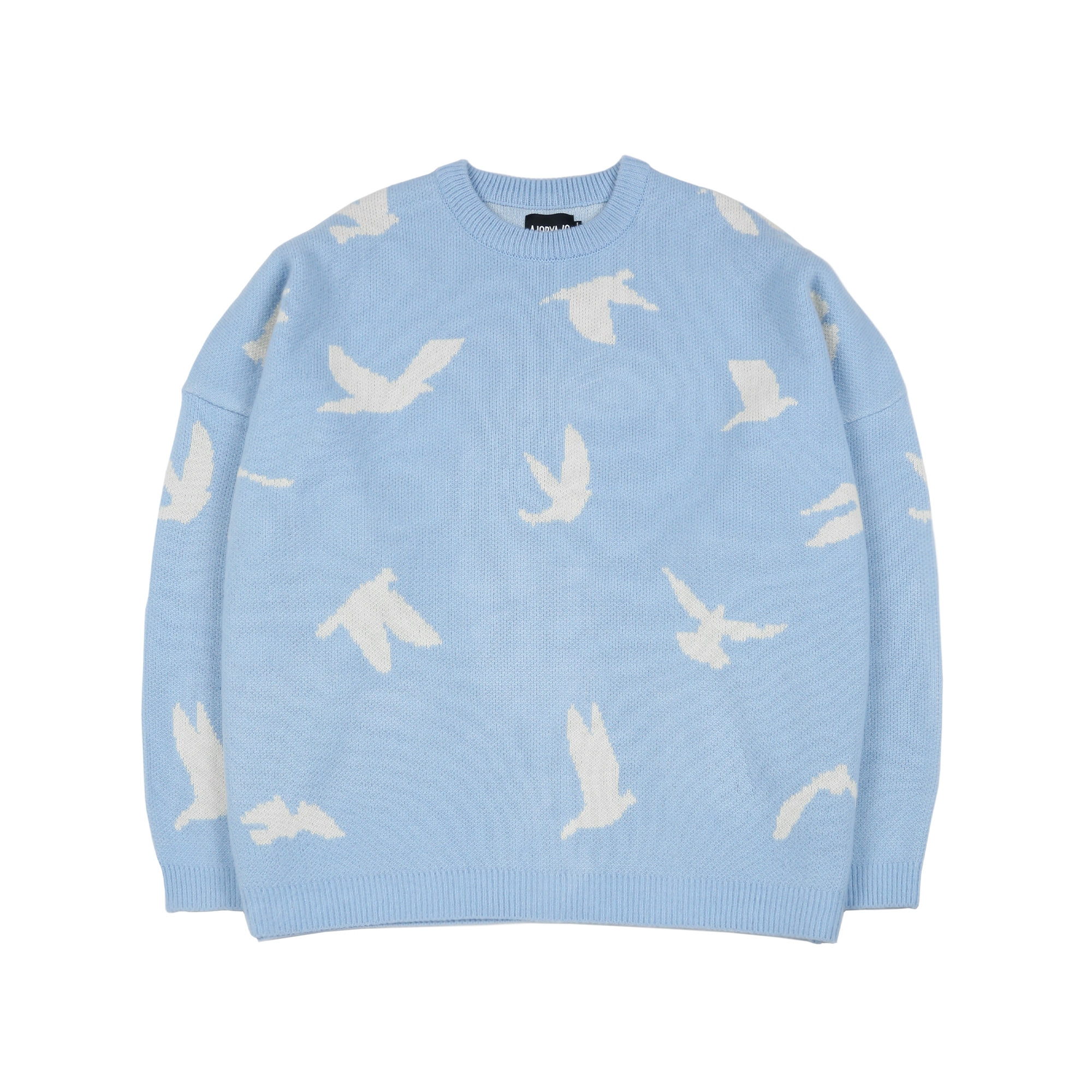 【AJO AJOBYAJO】21fw★ Dove Oversized Sweater AJOBYAJO(아조바이아조) Dove Oversized Sweater [Sky Blue