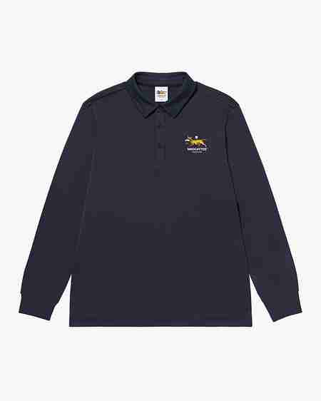 MADCATTOS(매드캐토스) MCC M STRETCH L/S POLO SHIRT-DARK NAVY | S.I.VILLAGE (에스아이빌리지)