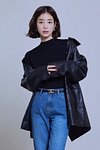 10MONTH(텐먼스) 기은세 착용★ Eco 레더 싱글 자켓 | S.I.VILLAGE (에스아이빌리지)