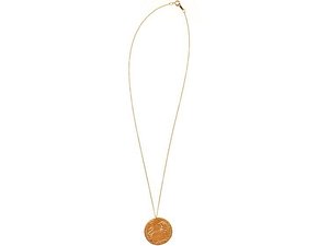 [Alighieri] Il Leone Medallion Necklace