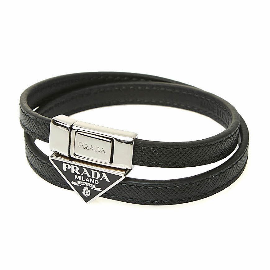 PRADA(프라다) [프라다] 사피아노 로고 팔찌 2IB286 053 F0002/1