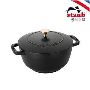 STAUB(스타우브) [공식][스타우브] 아시아 볼 20cm 블랙 ST1732023 | S.I.VILLAGE (에스아이빌리지)