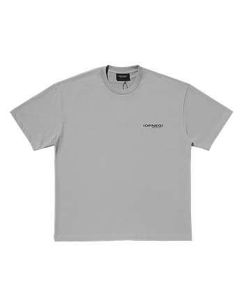 OPNEG(오프넥) Signature Short-Sleeve tee - Opneg Grey | S.I.VILLAGE (에스아이빌리지)