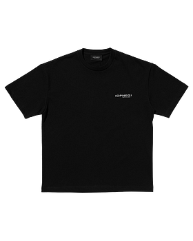 OPNEG(오프넥) Signature Short-Sleeve tee - Black | S.I.VILLAGE (에스아이빌리지)