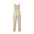 [SS21] Sleeveless Bustier Belted Jumpsuit