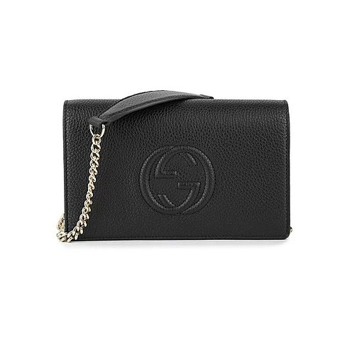 GUCCI(구찌) 구찌 소호 체인 블랙 여성 크로스백 598211A7M0G1000 | S.I.VILLAGE (에스아이빌리지) [GUCCI]구찌 소호 체인 블랙 여성... 