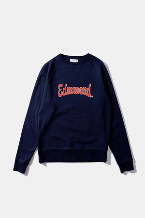 EDMMOND STUDIOS(에드몬드 스튜디오) [에드몬드 스튜디오] CURLY SW PLAIN NAVY | S.I.VILLAGE (에스아이빌리지)