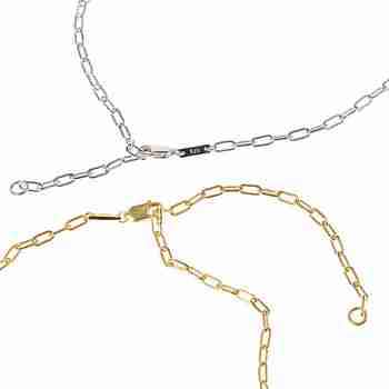 MZUU(엠주) MUTE Link Chain Necklace | S.I.VILLAGE (에스아이빌리지)