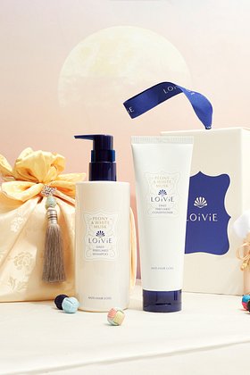 LOIVIE(로이비) 베르가못 앤 화이트 로즈 헤어 세트 (샴푸&컨디셔너) | S.I.VILLAGE (에스아이빌리지)