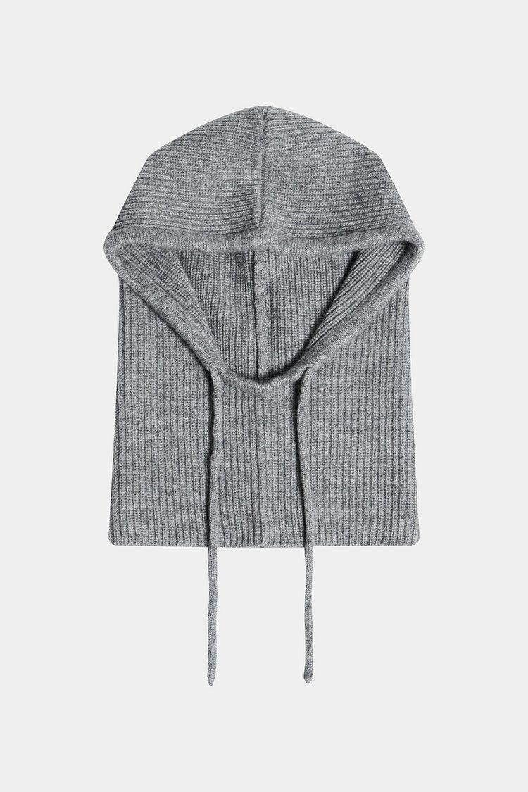 Cashmere Balaclava_Grey