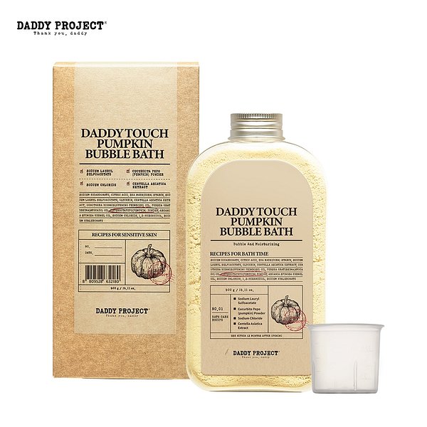 DADDY PROJECT(대디프로젝트) [대디프로젝트] 대디터치 펌킨 버블바스 400g | S.I.VILLAGE (에스아이빌리지) [DADDY PROJECT]... 