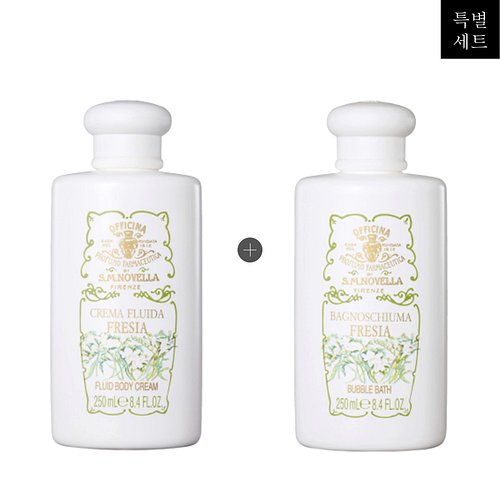 Santa Maria Novella 산타마리아노벨라 [산타마리아노벨라] 스트레스 아웃 바디 세트 프리지아 바디워시 바디로션