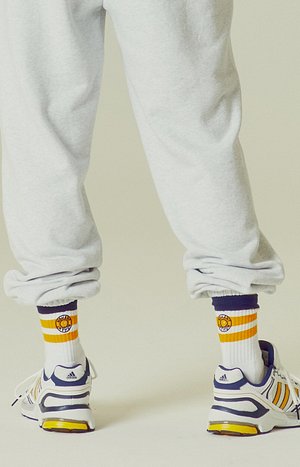 NOHANT(노앙) LOGO SOCKS YELLOW | S.I.VILLAGE (에스아이빌리지)