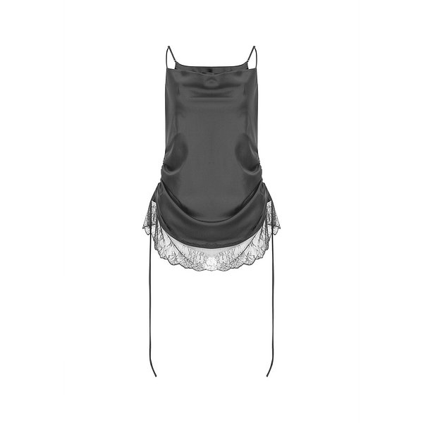 ★한지현,티파니 착용★ [SS21] Side Shirring Detailed Sleeveless Dress