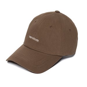 VERUTUM(베루툼) HW-BC048B : Small Logo Ball CapㅣBrown | S.I.VILLAGE (에스아이빌리지)