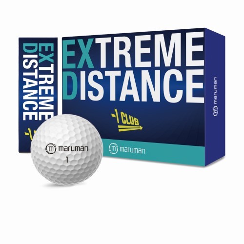 maruman EXTREME DISTANCE BALL (2피스 화이트)