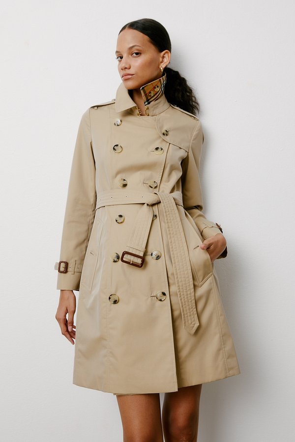 Burberry(버버리) [버버리] 미드 렝스 첼시 헤리티지 트렌치코트(8045776) | S.I.Village (에스아이빌리지)