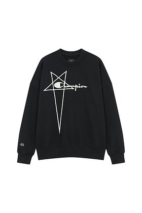 BOONTHESHOP(분더샵) [Rick Owens] [Champion] 자수 로고 크루넥 맨투맨 | S.I.VILLAGE (에스아이빌리지)
